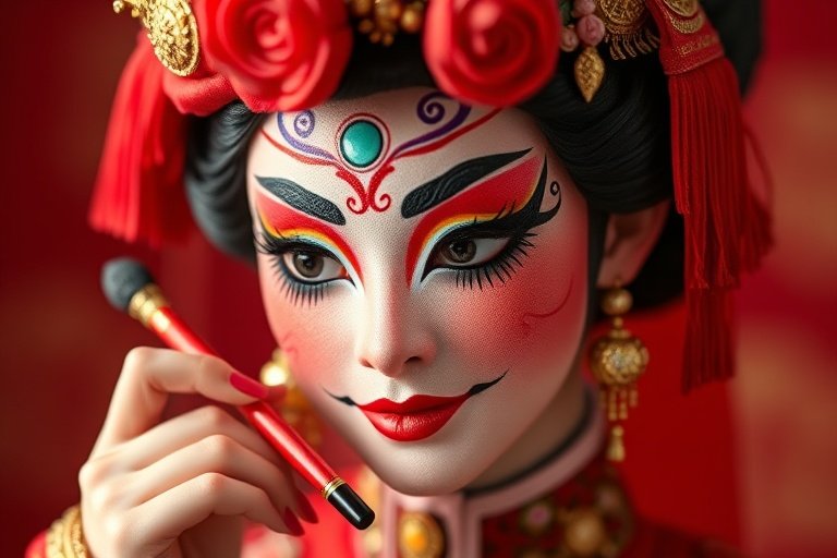 亚洲午夜视频-非遗传承：京剧脸谱绘制技艺